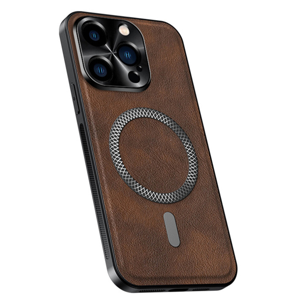 (Brown) For Iphone 15 Pro Max Case Brown 6914275639145