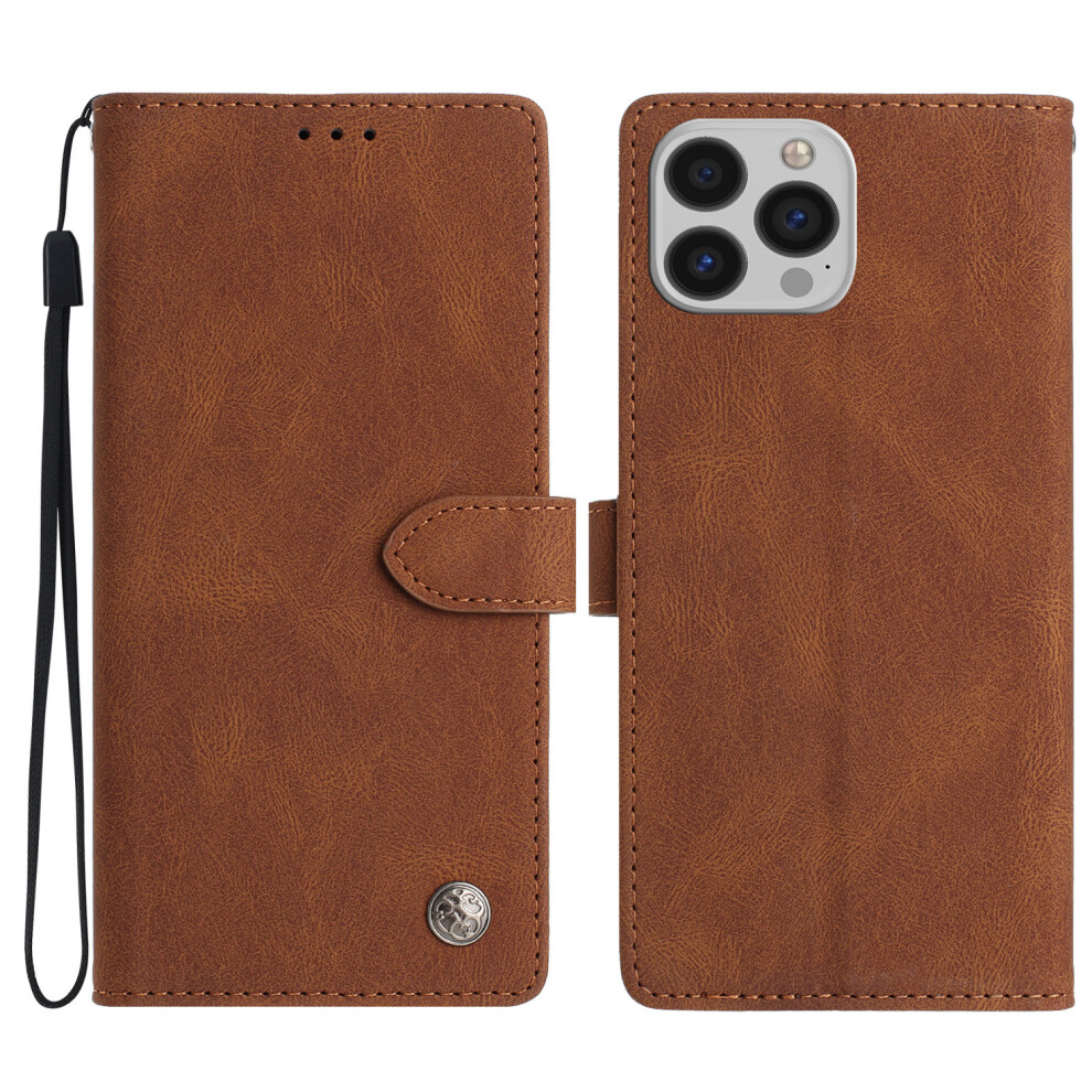 (Brown) For Iphone 15 Pro Max Case Brown 6914279699565