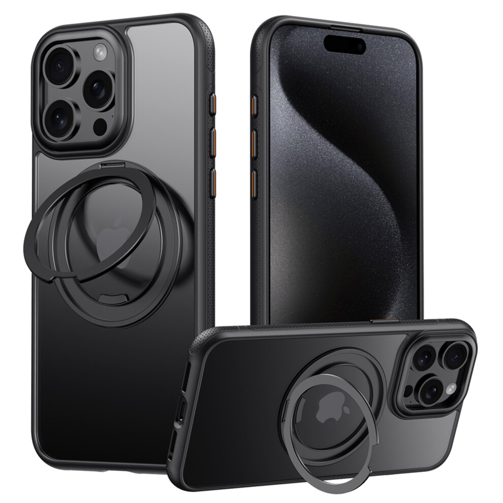 (Black) For Iphone 15 Pro Case Black 6914274454534