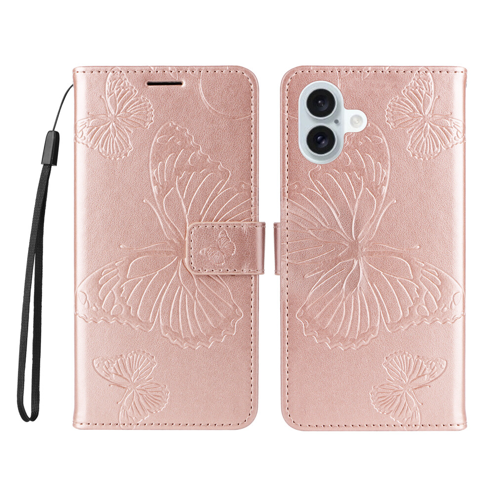 (Rose ) For Iphone 16 Plus Case Gold 6914275918585