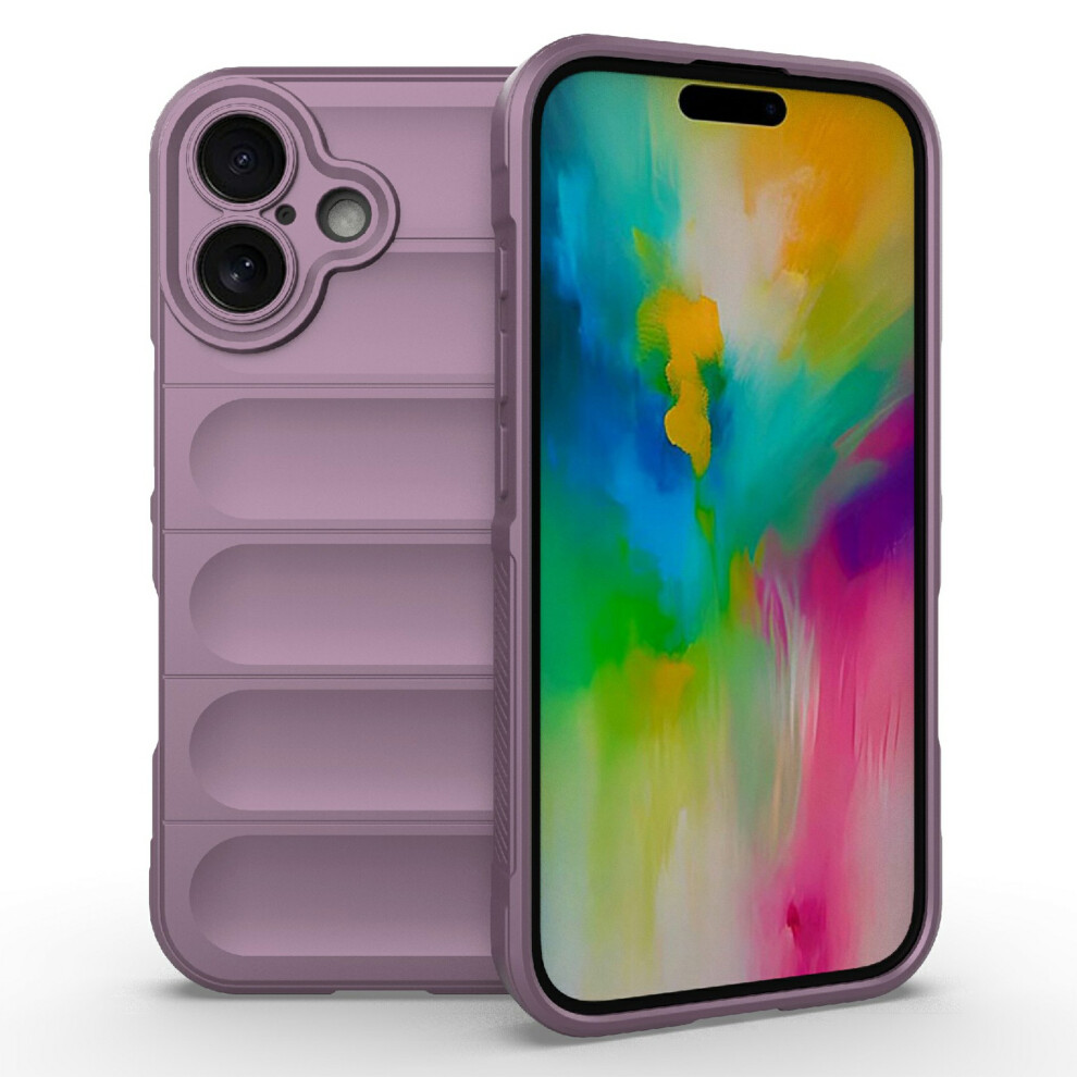 (Light ) For Iphone 16 Plus Case Purple 6914276130009