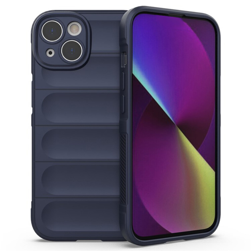 (Dark ) For Iphone 13 6.1 Inch Case Blue 6914276985579