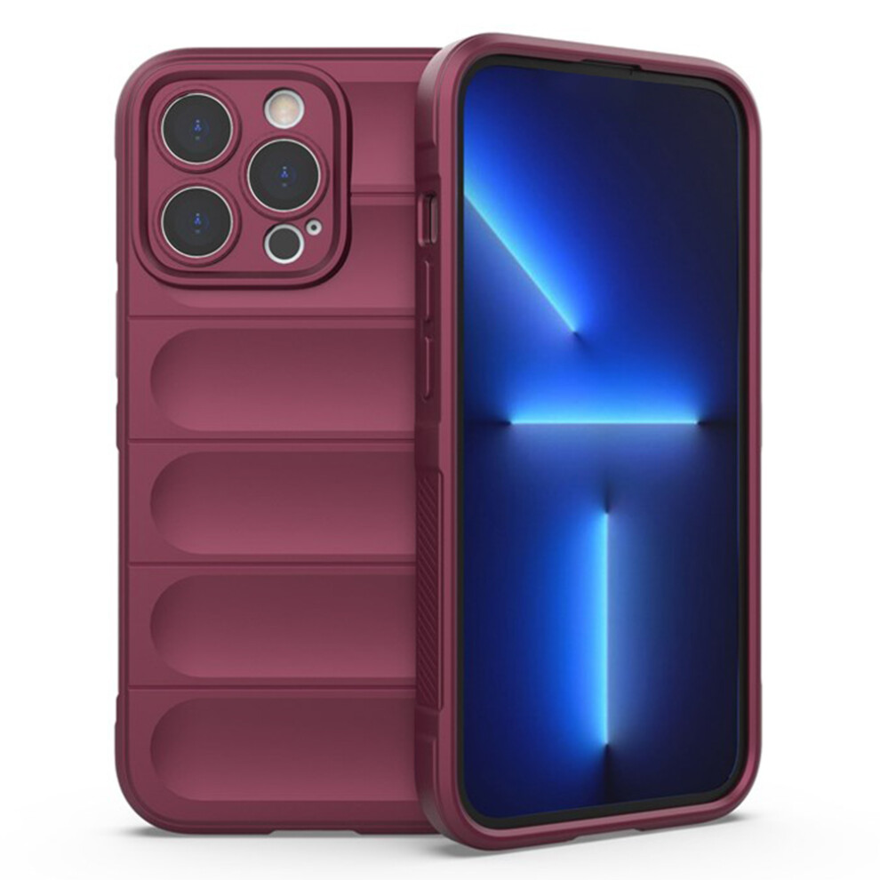 (Wine ) For Iphone 14 Pro Max Case Red 6914277900106