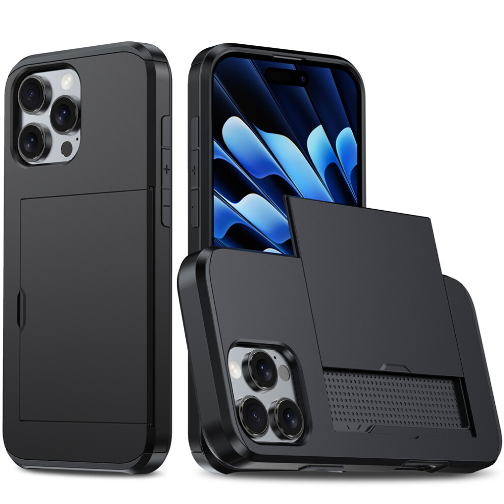 (Black) For Iphone 16 Pro Case Black 6914276547395