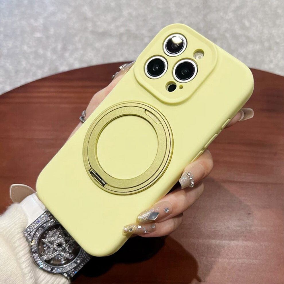 (Light ) For Iphone 14 Pro Case Yellow 6914275489474