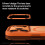 (Orange) For iPhone 17 Pro Max Case 5