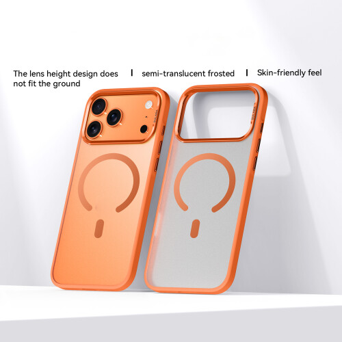 (Orange) For iPhone 17 Pro Max Case 1