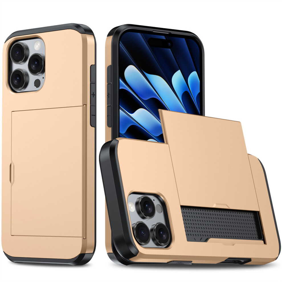 (Gold) For Iphone 16 Pro Max Case Gold 6914279982469