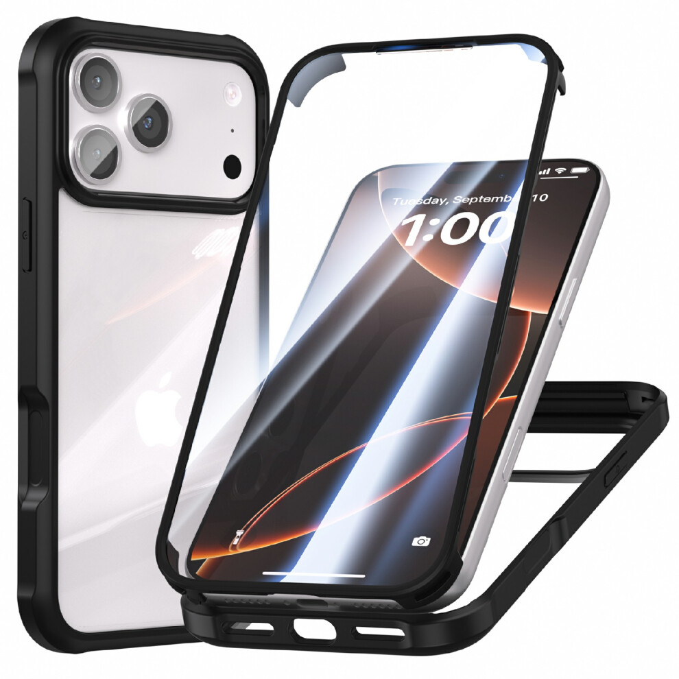 (Black) For Iphone 17 Pro Max Case Black 6914274975800