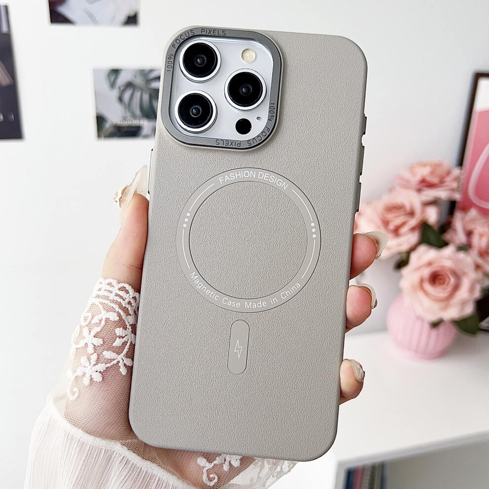 (Titanium ) For Iphone 16 Pro Case Grey 6914276333578