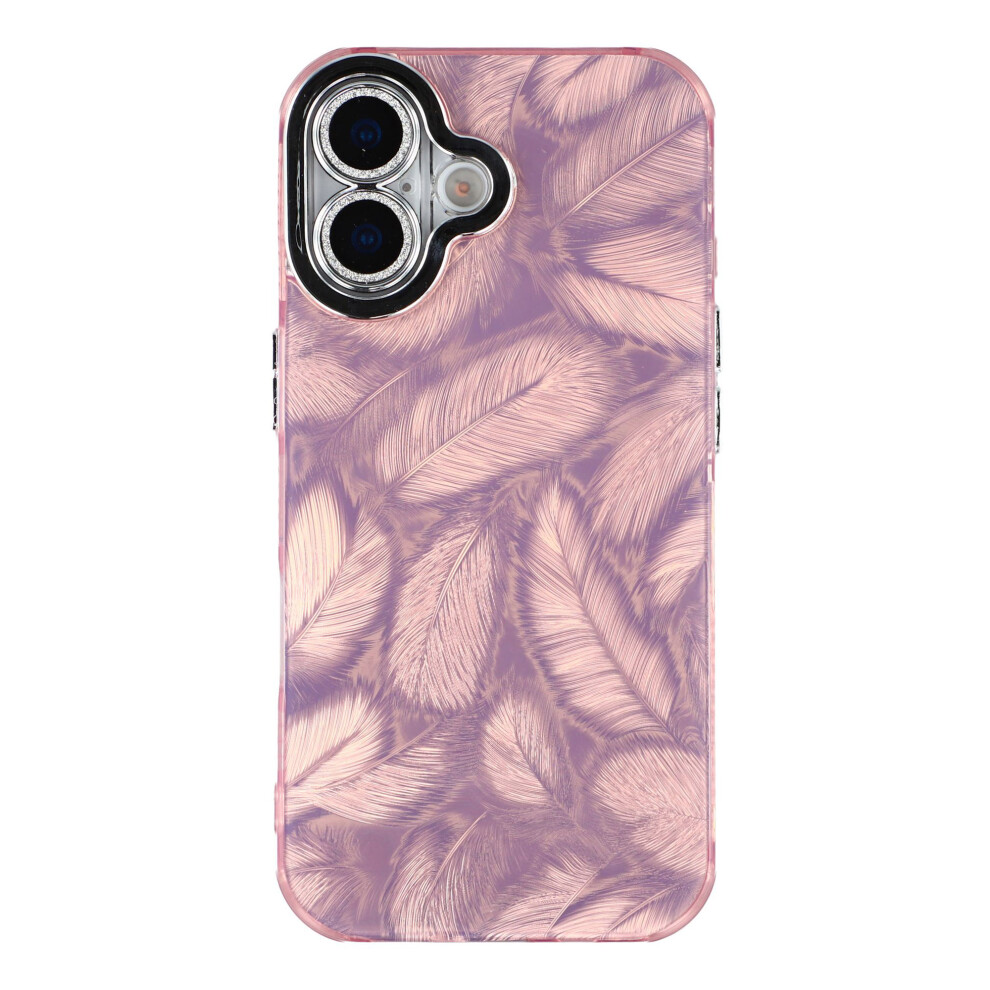 (Feather Pattern/Pink) For Iphone 17 Case Pink 6914276132058