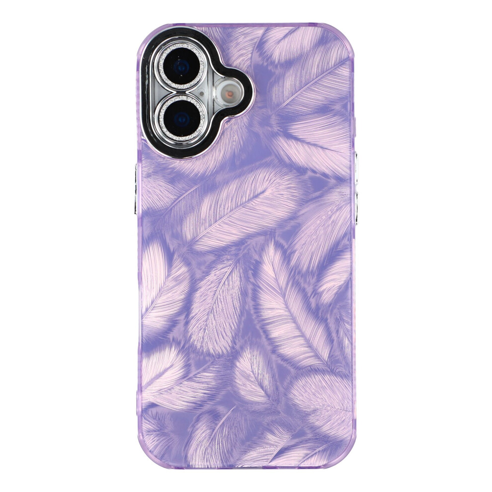 (Feather Pattern/Purple) For Iphone 17 Case Purple 6914279365040