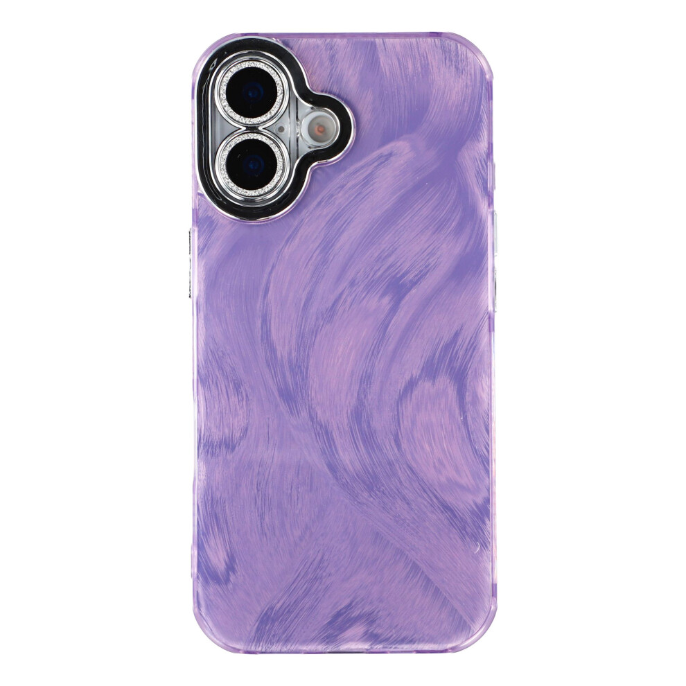 (Feather Yarn Pattern/Purple) For Iphone 17 Case Purple 6914273135410