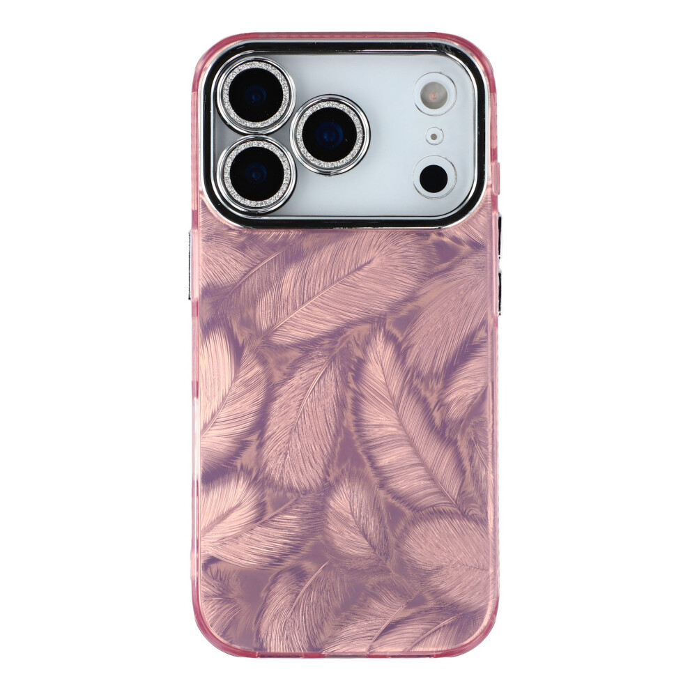(Feather Pattern/Pink) For Iphone 17 Pro Max Case Pink 6914274135600