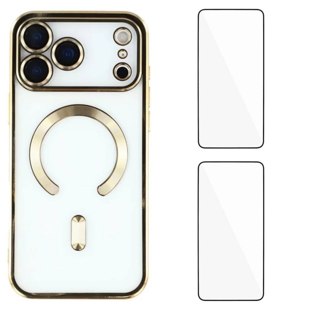 (Gold) For Iphone 17 Pro Max Case Gold 6914272872736