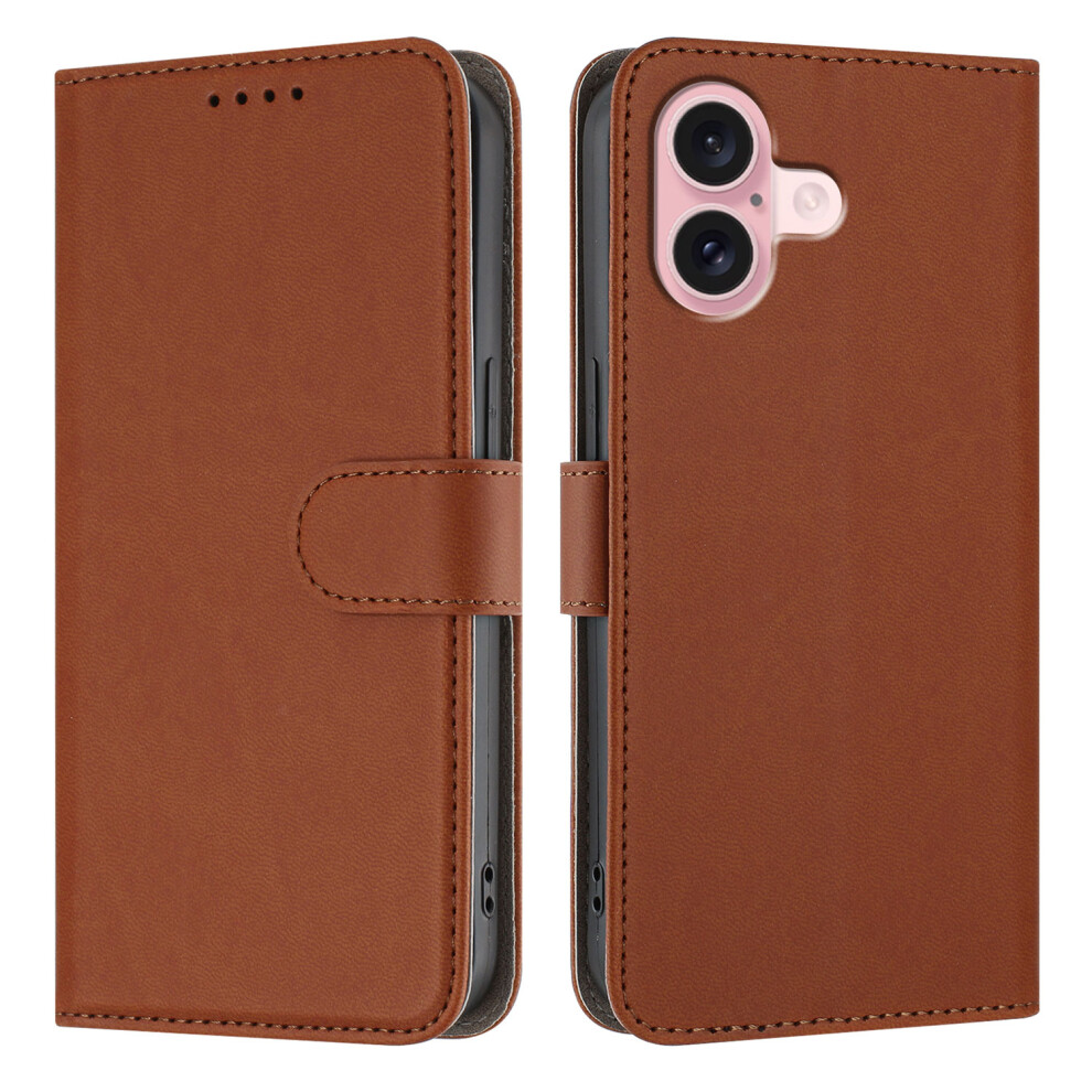 (Coffee) For Iphone 16 Case Brown 6914271269629