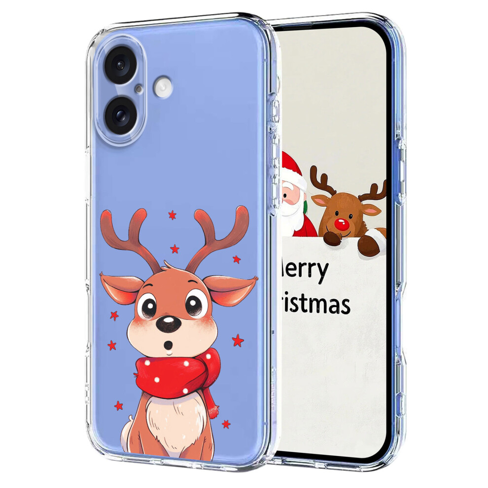 (Christmas Elk) For Iphone 16 Case 6914278900549