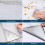 1 Roll White Marble Wallpaper Self Adhesive Wall Stickers 10m*60cm 3