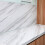 1 Roll White Marble Wallpaper Self Adhesive Wall Stickers 10m*60cm 10