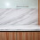 1 Roll White Marble Wallpaper Self Adhesive Wall Stickers 10m*60cm 9