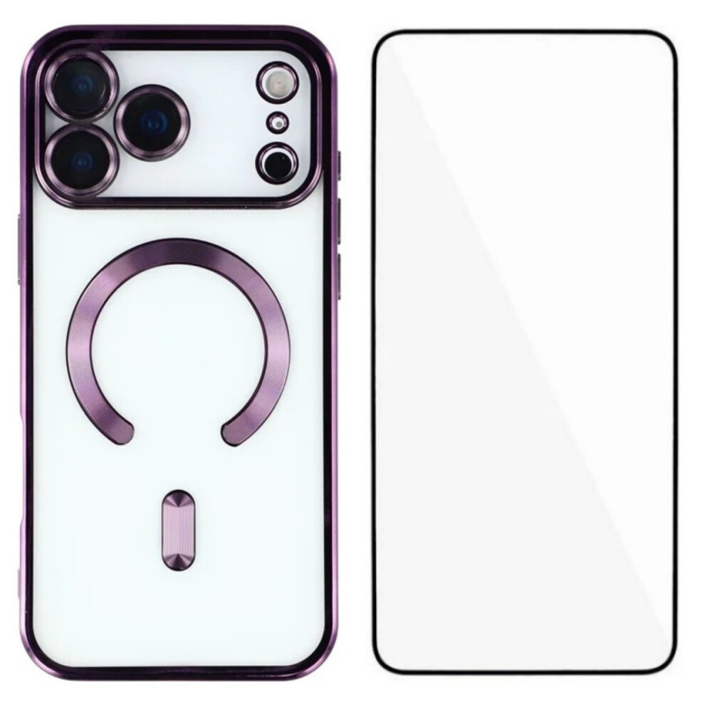 (Dark ) For Iphone 17 Pro Case Purple 6914273539966