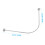 3Pcs Shower Curtain Rod Set With Curved Telescopic Corner Rod 5