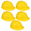 5 Pack Durable Construction Hats Fun Party Hats Kids Toys 7