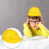 5 Pack Durable Construction Hats Fun Party Hats Kids Toys 6