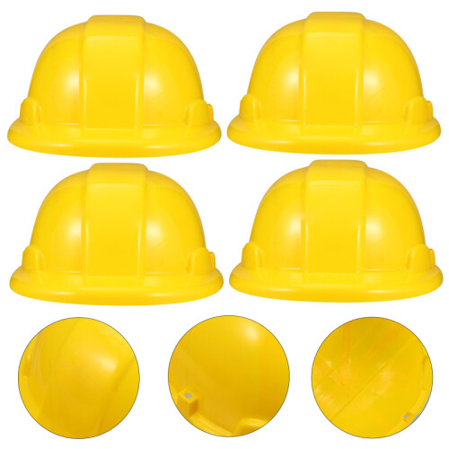 5 Pack Durable Construction Hats Fun Party Hats Kids Toys 2