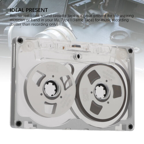 Bobine à bobine vierge cassette de 55 minutes argent 2