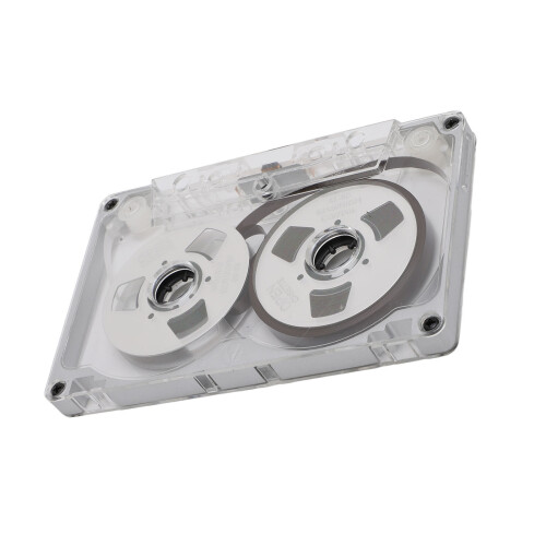 Bobine à bobine vierge cassette de 55 minutes argent