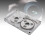 Bobine à bobine vierge cassette de 55 minutes argent 6