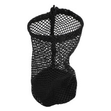 Nylon Mesh Tragebeutel mit Reissverschluss, Kordelzugverschluss, großem Fassungsvermögen, Mesh-Sporttasche für Tenniskugeln, Fitnessstudio