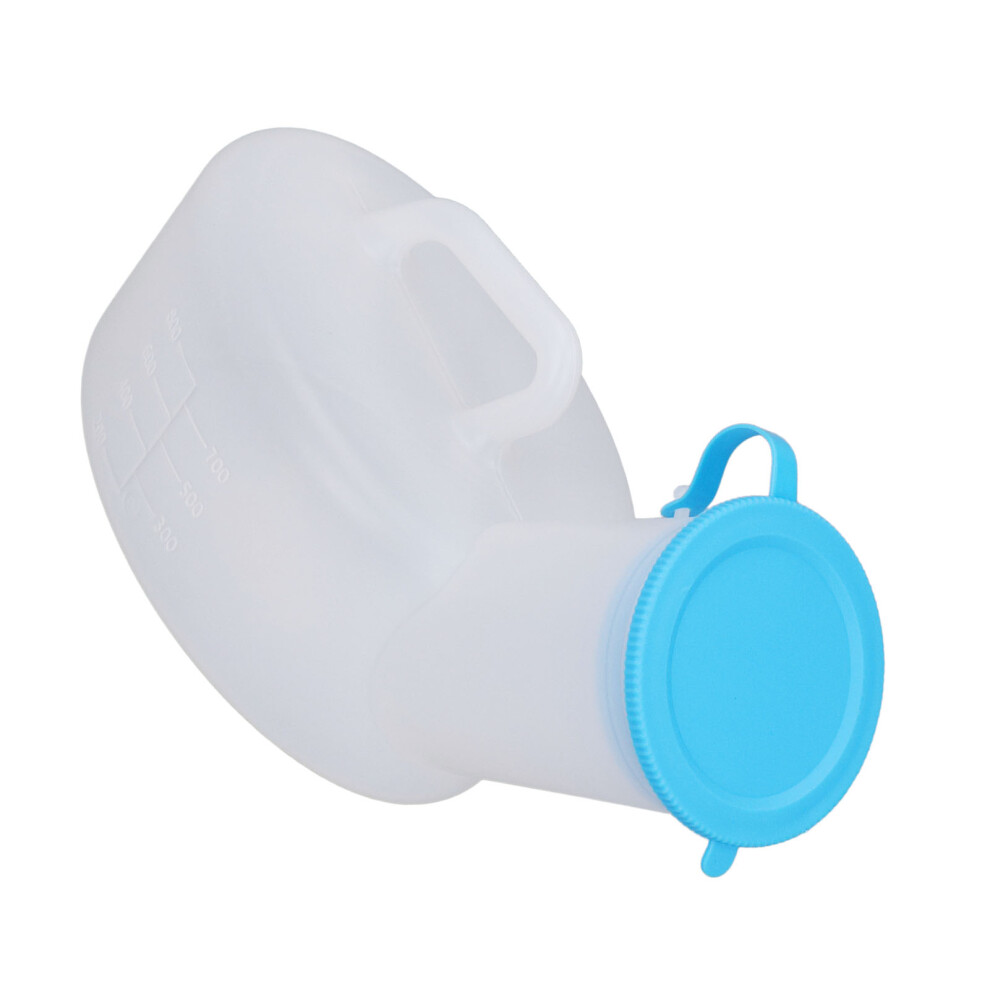 Leakproof 800ml Large Capacity Portable Urinal Bottle for Male & Female Travel & Hospital