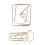 100Pcs Gold Metal Funny Planner Clips for Office Home School File Classification 8