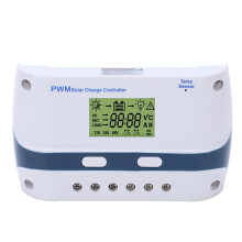 12V/24V PWM-Solarladeregler 40 A Schwarz