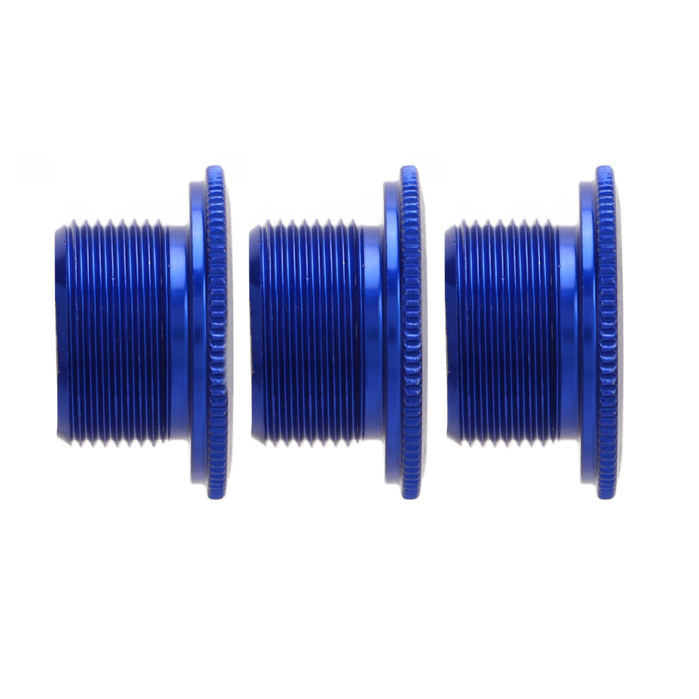 3Pcs M19 Aluminum Alloy Blue Crank Cover Screws For Mountain Bike 4691332624857