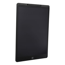 20-Zoll Zeichentablett für Kinder LCD-Handschriftbildschirm wiederbeschreibbare elektronische Mal- und Schreibtafel mit Stift, Schwarz
