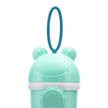 Portable Green Milk Powder Container with 4 Layers, Leakproof, Large Capacity