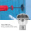 Durable Stainless Steel Lane Rope Embedded Part for Swim Pools 6