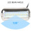 2 pièces IP68 SS Light 130*41.5*23.5mm Acier inoxydable 5