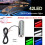 2 pièces IP68 SS Light 130*41.5*23.5mm Acier inoxydable 4