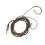 Durable Silver Plated MMCX Earphone Cable for IE300 IE600 IE900 3.9ft 1