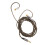 Durable Silver Plated MMCX Earphone Cable for IE300 IE600 IE900 3.9ft 14