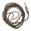Durable Silver Plated MMCX Earphone Cable for IE300 IE600 IE900 3.9ft 16