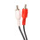 Cable RCA-XLR doble de 15 cm, XLR macho a 2 RCA estéreo 10