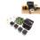Portable 7-Box Spice Container Set for Camping & BBQ, Black 15