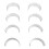8PCS Metal Conrod Bearings for 207/308/408 CC 2006-2014 2