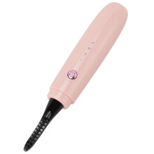 Rizador de pestañas con calefacción Type-C 260mAh Rosa ABS