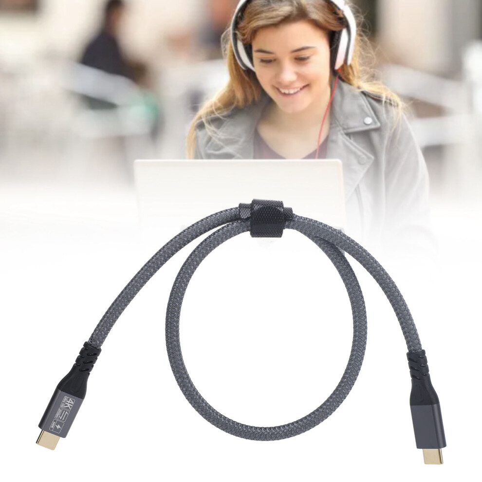 Usb C To Usb C Cable 20Gbps 240W Fast Charging 4K 60Hz 0.5M 4971332646210